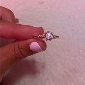 Rose gold Pandora ring!